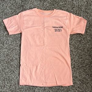 salmon pink T shirt